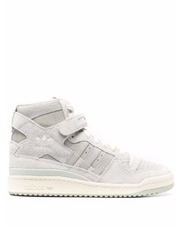 adidas Panelled High Top Leather Sneakers