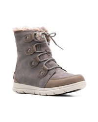 Sorel Lined Laced Ankle Boots