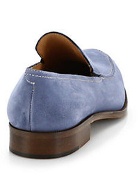 Saks Fifth Avenue Collection Suede Loafers