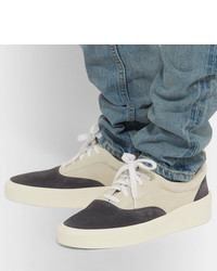 Fear Of God 101 Leather Trimmed Suede Sneakers