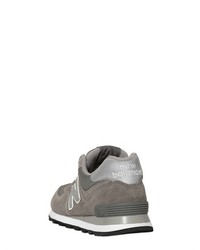 New Balance 574 Suede Mesh Sneakers