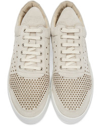 Filling Pieces Beige Gradient Perforated Sneakers