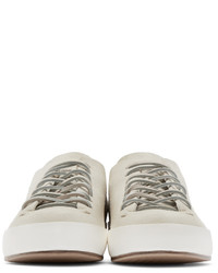 Feit Beige Hand Sewn Sneakers