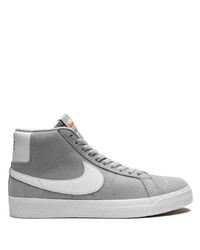 Nike Blazer Mid Sb Wolf Grey Sneakers