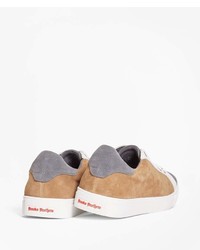 Brooks Brothers Color Block Suede Sneakers