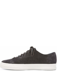 Vince Copeland Raw Edge Suede Low Top Sneakers