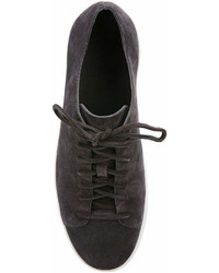 Vince Copeland Raw Edge Suede Low Top Sneakers