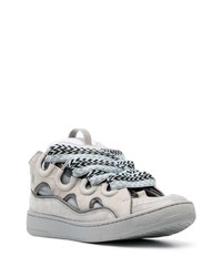 Lanvin Curb Chunky Leather Sneakers