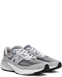 New Balance Gray 990v6 Sneakers
