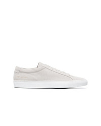 Common Projects Grey Achilles Suede Sneakersunavailable