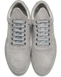 Filling Pieces Grey Ghost Tone Sneakers