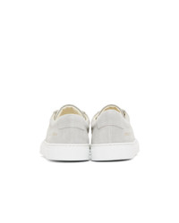 Woman by Common Projects Grey Suede Achilles Low Sneakers