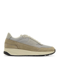 Common Projects Grey Track Classic Low Sneakers
