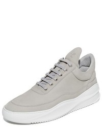 Filling Pieces Low Top Suede Sneakers