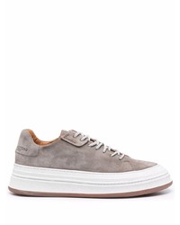Buttero Panelled Low Top Suede Sneakers