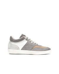 Leather Crown Panelled Sneakers