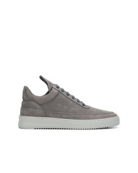 Filling Pieces Perforated Platform Sole Sneakers