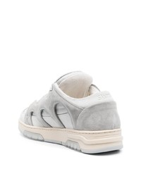 Paura Santha Logo Patch Suede Sneakers