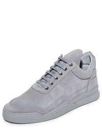 Filling Pieces Tonal Suede Low Top Sneakers