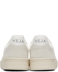 Veja White V 10 B Mesh Sneakers
