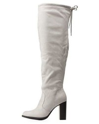 Mark Maddux High Heel Drawstring Over The Knee Boots