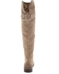 Frye Shirley Suede Over The Knee Boots