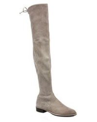 Stuart Weitzman Reserve Suede Over The Knee Boot Topo | Where to buy