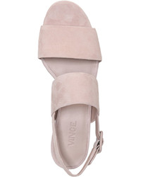 Vince Taye Suede Two Band Sandal
