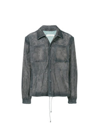 Golden Goose Deluxe Brand Fitted Leather Jacket