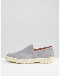 Dr. Martens Dr Martens Plano Suede Perforated Slip On Shoes