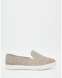 Warehouse Point Suede Slip On Sneakers