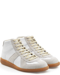 Maison Margiela Leather Suede Sneakers