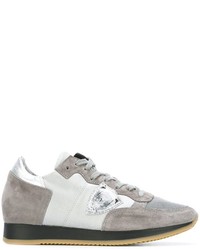 Philippe Model Contrast Panel Sneakers