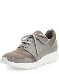 Common Projects Suede Leather Trainer Sneaker Gray