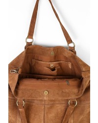 Urban Outfitters Ecote Suede Patchwork Tote Bag