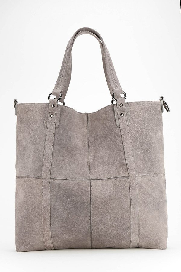 Grey Suede Bag Slouchy Hobo Bag Crossbody Leather Tote Geometric Handbag  for Women Fold Over Bag Flap Purse - Etsy