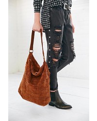 Urban Outfitters Ecote Suede Slash Hobo Bag