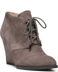 Franco Sarto Lennon Lace Up Wedge Bootie