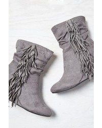 American Eagle Outfitters Fringed Wedge Boot Cuties
