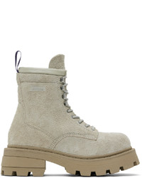 Eytys Gray Michigan Lace Up Boots