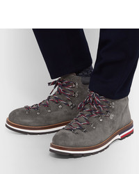 Moncler Peak Suede Hiking Boots