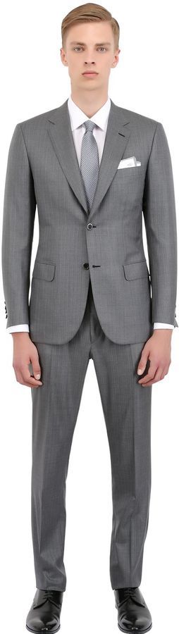 Wool suit Brioni Grey size 54 IT in Wool - 39559739