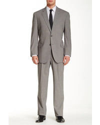 Brooks Brothers Brookscool Grey Notch Lapel Two Button Suit