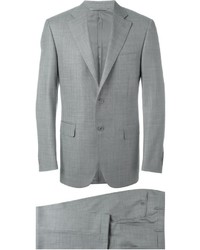 Canali Glen Check Two Piece Suit