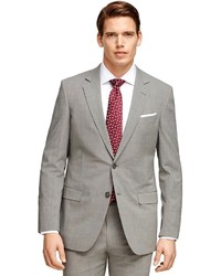 Brooks Brothers Fitzgerald Fit Brookscool Grey Tic Suit