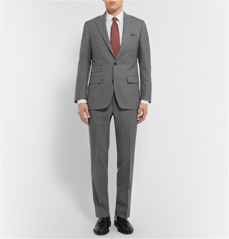 Thom Sweeney Grey Weighouse Slim Fit Wool Suit, $1,816 | MR PORTER ...