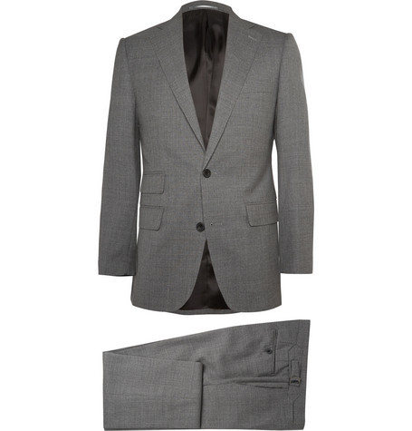 Thom Sweeney Grey Weighouse Slim Fit Wool Suit, $1,816 | MR PORTER ...