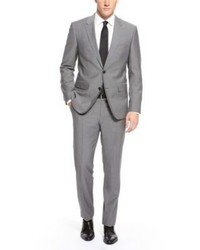 Hugo Boss Italian Wool Suit Regular Fit Jamessharp 42s Grey