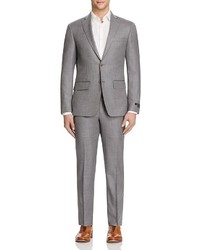 John Varvatos Star Usa Luxe Textured Solid Slim Fit Suit
