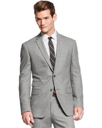 Dkny slim fit discount light grey suit